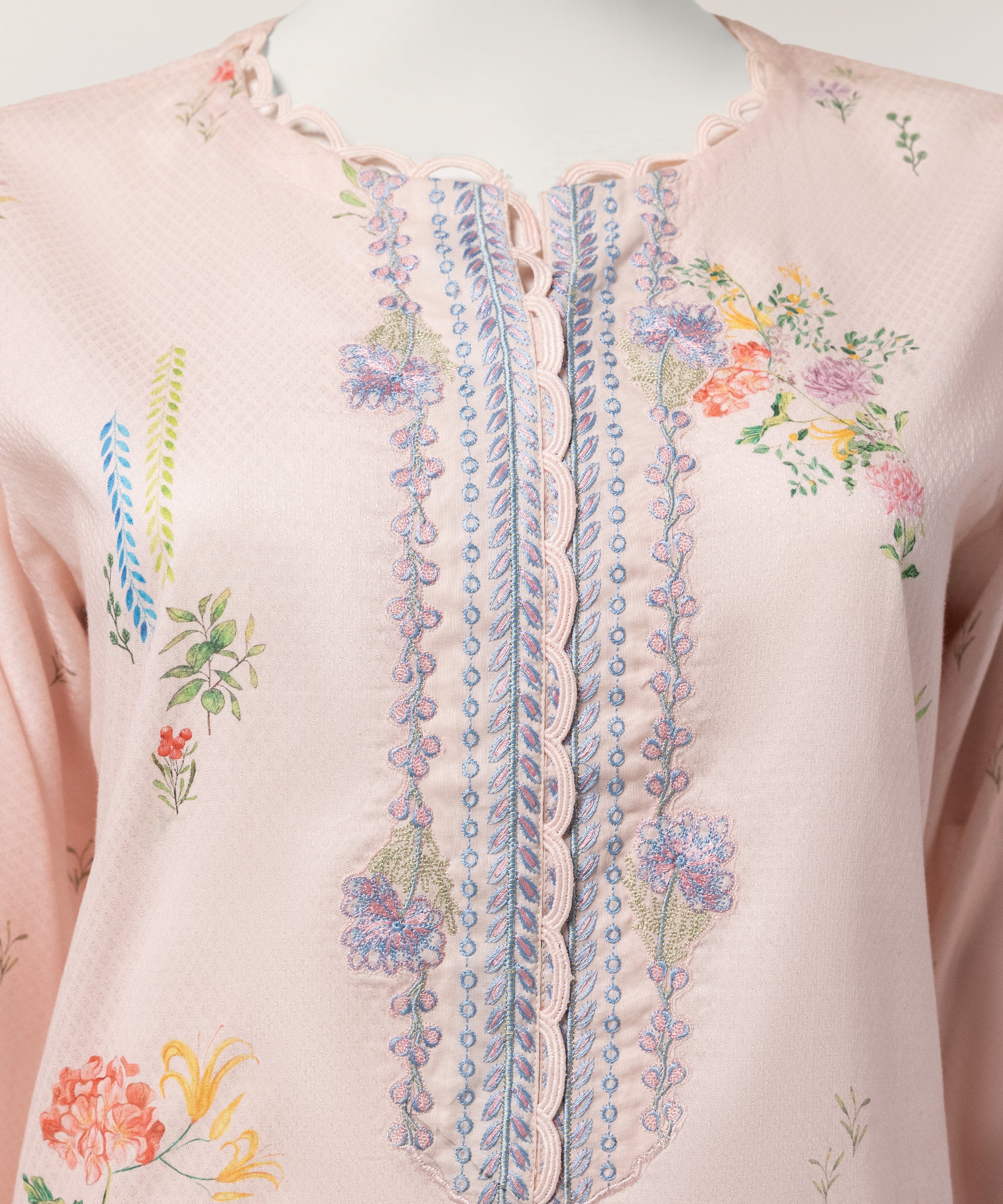 PINK DOBBY 3PC STITCHED | JLS-S-26-673/S SPRIGLE MUSE-01 - Image 3