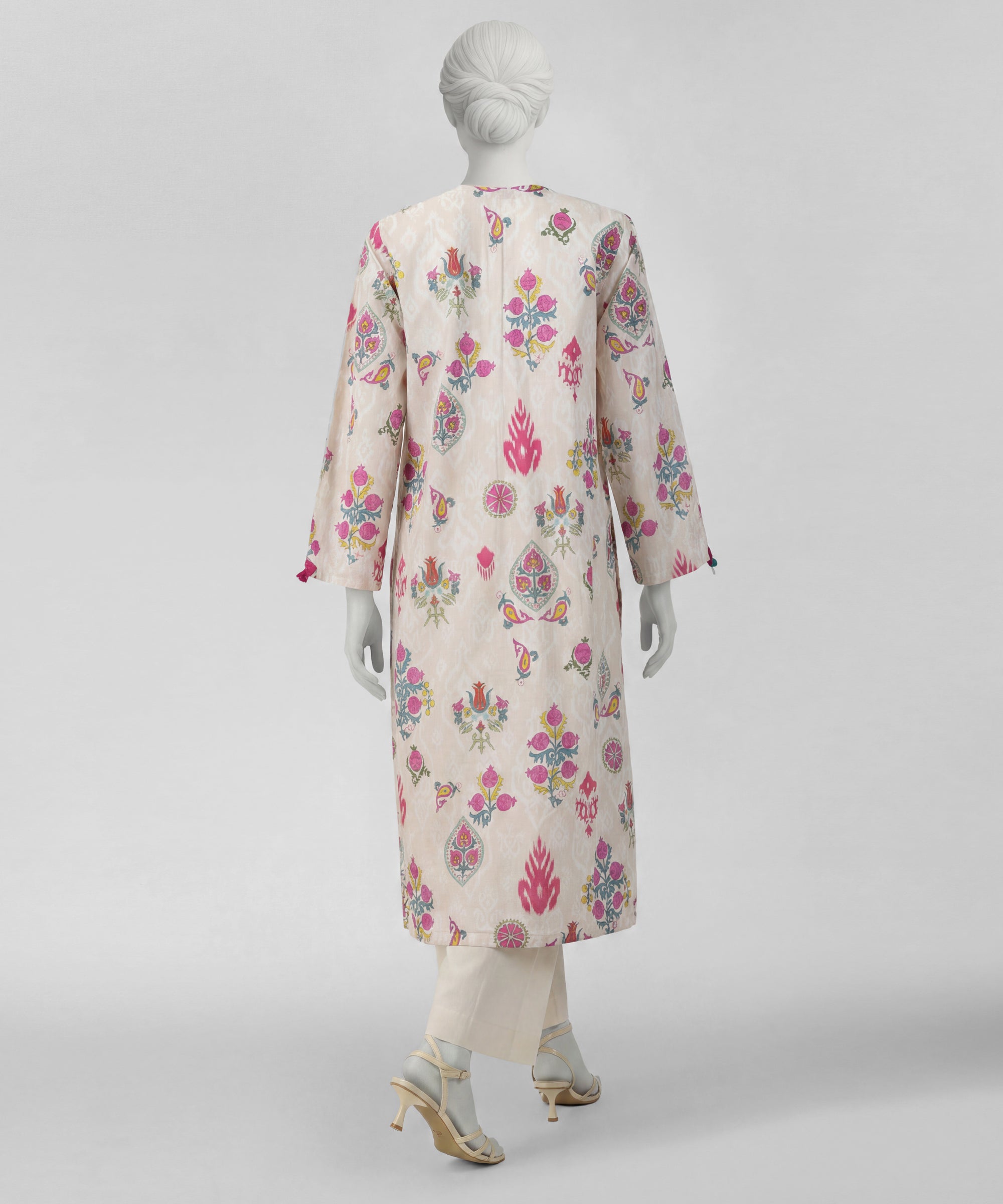 MULTICOLOR LAWN KURTI | JSS-S-26-679 FB/BLOCK-04-679 - Image 3