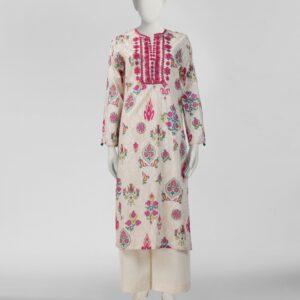 MULTICOLOR LAWN KURTI | JSS-S-26-679 FB/BLOCK-04-679