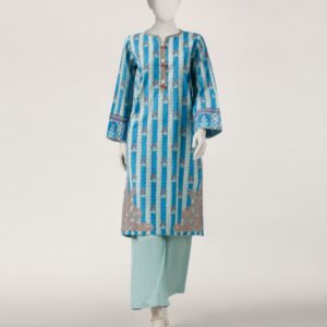 BLUE LAWN CO-ORD SET | JST-S-26-2432/S STRIPES-02